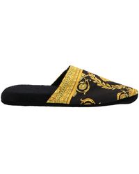 versace slippers burgundy