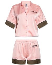 Pink Monki Femme Vêtements Sous-vêtements vêtements de nuit Pyjamas Crisp cotton pyjama set 