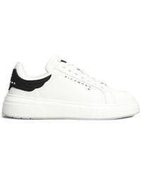 John Richmond - Logo Printed Low-Top Sneakers - Lyst