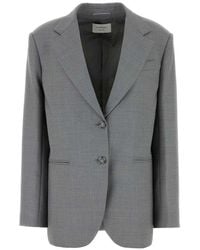 Sportmax - Baffo Single-Breasted Long-Sleeved Jacket - Lyst