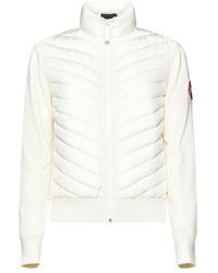 Canada Goose - Hybridge Wool And Quilted Nylon Jacket - Lyst