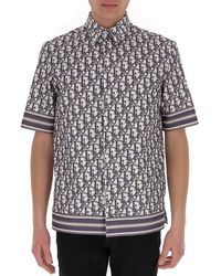 Dior Oblique Short Sleeve Shirt - Multicolour