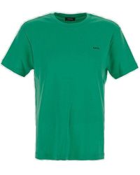 A.P.C. - Lewis Crewneck T-shirt - Lyst