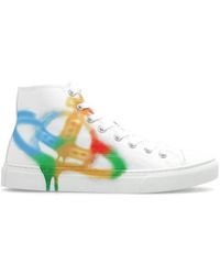 Vivienne Westwood - Plimsoll High-Top Sneakers - Lyst