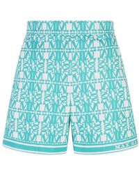 Max Mara - All-over Patterned Jacquard Shorts - Lyst