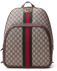 gucci backpack green and red stripes
