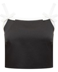 MSGM - Top With Shoulders - Lyst