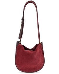 Isabel Marant - Oskan Whipstitch Trim Shoulder Bag - Lyst