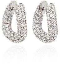 Balenciaga - Crystal-embellished Earrings - Lyst