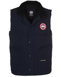 Canada Goose - Logo Patch Padded Gilet - Lyst