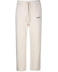 Palm Angels - Logo-embroidered Drawstring Track Pants - Lyst