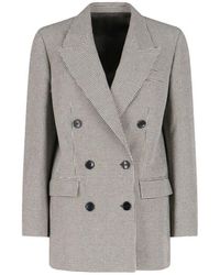 Isabel Marant - Double-breasted Tailored Blazer - Lyst