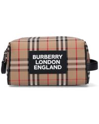 Burberry Toiletry bags and wash bags for Men | Online Sale up to 20% off |  Lyst