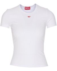 DIESEL - Top T-Ele-Long-D - Lyst