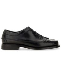 Hereu - Priego Square-Toe Lace-Up Shoes - Lyst