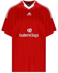 注目 BALENCIAGA/ADIDAS Soccer size3 Jersey Tシャツ/カットソー(半袖