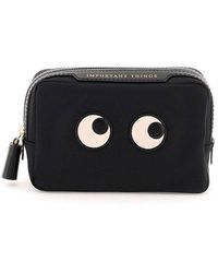 Anya Hindmarch - Important Things Eyes Nylon Pouch - Lyst