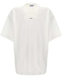 Off-White c/o Virgil Abloh - Logo-print Cotton T-shirt - Lyst