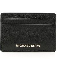MICHAEL Michael Kors - Jet Set Leather Card Holder - Lyst