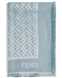 Fendi Foulard in Blue | Lyst