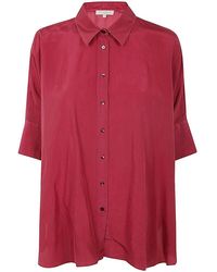 Antonelli - Bassano Short Sleeved Oversize Shirt - Lyst