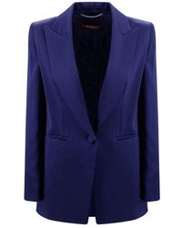 Max Mara - Galazia Single-Breasted Tailored Blazer - Lyst