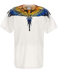 Marcelo Burlon - Icon Wings Printed Crewneck T-shirt - Lyst