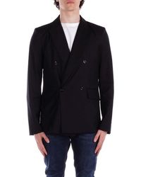 John Richmond - Double Breasted Blazer - Lyst