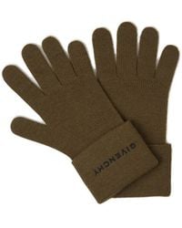 Givenchy - Wool Knitted Gloves - Lyst