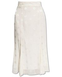Dolce & Gabbana - Skirt With Logo, - Lyst