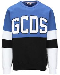 Gcds - Maxi Logo Print Crewneck Sweatshirt - Lyst