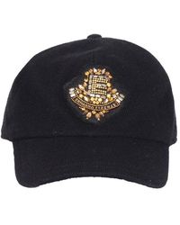 ERMANNO FIRENZE - Logo Embroidered Baseball Cap - Lyst