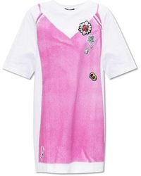 Marc Jacobs - Printed Cotton T-Shirt - Lyst