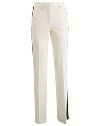 P.A.R.O.S.H. - High Waist Straight-Leg Trousers - Lyst