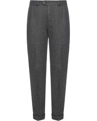 PT01 Mid-rise Tapered Pants - Gray