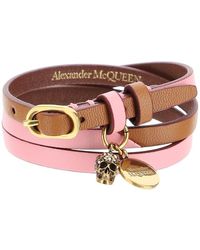 Alexander McQueen Skull Bracelet - Multicolour