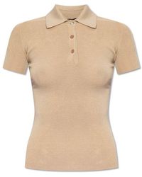 Versace - Knitted Polo T-Shirt - Lyst