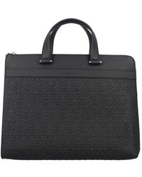 Ferragamo - Gancini Business Bag - Lyst