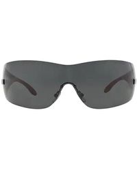 Versace - Shield Frame Sunglasses - Lyst