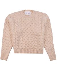Isabel Marant - Jake Cable-knitted Crewneck Jumper - Lyst