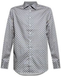 Etro - Graphic Printed Long-sleeved Shirt - Lyst