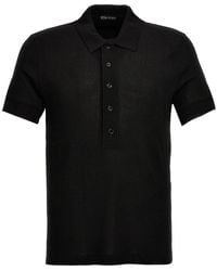 Tom Ford - Ribbed Polo Shirt - Lyst