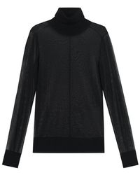 Calvin Klein - Knitwork Turtleneck Sweater - Lyst