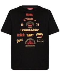 DIESEL - 't-just-n14' T-shirt With Print, - Lyst