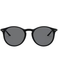 Giorgio Armani - Square Frame Sunglasses - Lyst