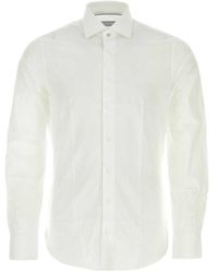 Michael Kors - White Stretch Cotton Shirt - Lyst