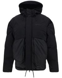 Represent - Layered Hooded Puffer Jacket - Lyst