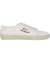 saint laurent beige sneakers