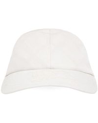 Burberry - Cap With A Visor, - Lyst