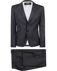DSquared² Pinstripe Two-piece Suit - Grey
